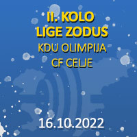2 kolo KDU Olimpija-CF Celje 16.10.22